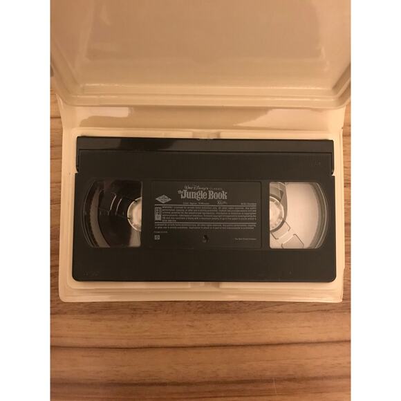 Walt Disney The Jungle Book VHS Tape Cassette Black Diamond Classic 1992 - Picture 3 of 3